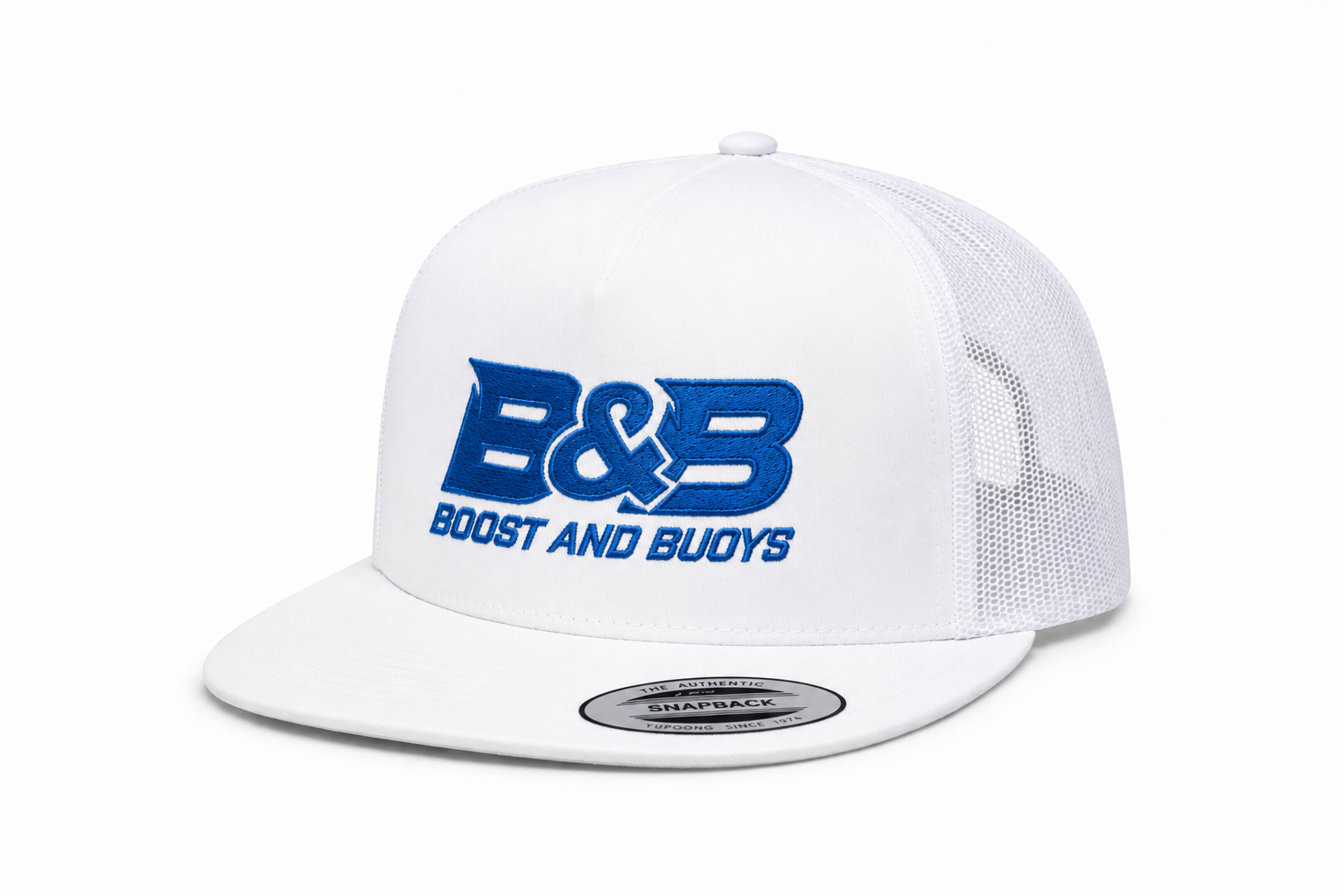 WHITE SNAPBACK HAT